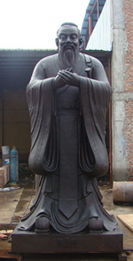 萬(wàn)世師表孔子雕像
