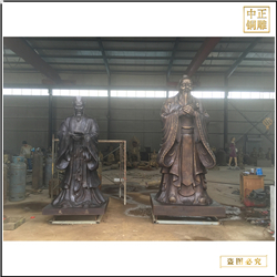 孔子雕塑校園文化